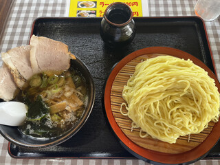 一品香 - 朝限定メニュー　つけ麺¥800 （大盛り＋¥100）