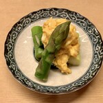 御料理 めなみ - アスパラ