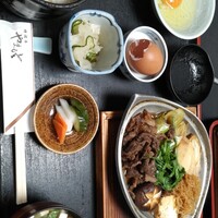 肉の山本 - 牛鍋定食