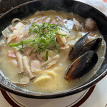 イタリアンレストラン ペスカ - 塩味のペスカトーレ　880円