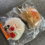 凡我塔 - いちご大福(200円)と安納いも大福(130円)