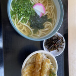 麺ますや  - 天丼ミニとうどん