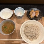 蕎斬 - 出汁カレーつけ蕎麦定食
