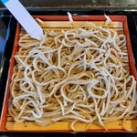 ざる蕎麦せと - ２枚目「万波（まんなみ）そば」そば粉九割