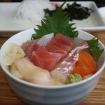 寿司 Dining なぶら - 自作のミニ海鮮丼