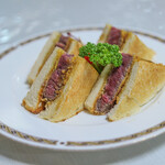 グリル プランセス - ビーフカツサンド☆