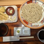 旬彩SOBA 常次郎庵 - 天ざるそば１８００円