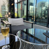 ザゲートホテル東京 by ヒューリック - ドリンク写真:テラス席でグラスワイン。