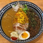 Spice Mash - 2種盛りカレー