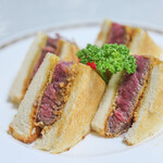 グリル プランセス - ビーフカツサンド☆