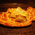 濱壹 - 鯛の塩釜焼き　お皿に