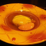 濱壹 - フォアグラ（手前）　と　しんじょ　