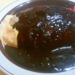 オムカレー大盛りアップ。