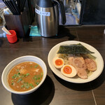 NUE NOODLE DINING - 特製魚介鶏つけそば('23/05/03)