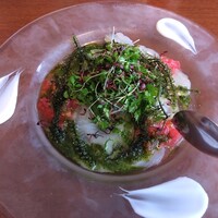トラットリア イル レガーロ - 鮮魚のカルパッチョ