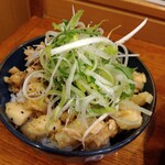 俺の中華たなか家 - お得で美味しい♥️「背脂飯✨」　絶賛ハマり中(≧∇≦)/(笑)