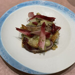 レフ アオキ - 前菜は 鰹のタブレ