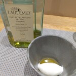 フィエルテ - カマルグ産のお塩を使ったソルベ オリーブオイル掛け