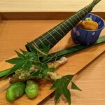 日本料理 櫻川 - 新緑の季節らしいあつらえ