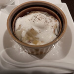 FRENCH TEPPAN 静香庵 - ◯季節の小さな前菜　
      アサリグラタン