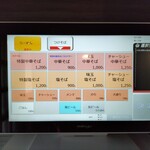 中華そば榮田 - 券売機