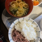 ジュラクステイ 新潟 - 岩船産こしひかり美味しい❤️五穀ごはん（日替わり）
                                日替わりで『長岡のしょうゆ赤飯』の日もあるようでした。残念…