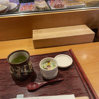 舎利膳 - ランチセットにある茶碗蒸し（サイズは小さめ）