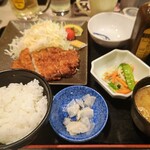 Yumean - ロースかつ定食￥1,319