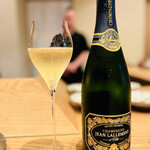 すし処 ひさ田 - ☆シャンパンで乾杯！
      ◎ジャン・ラルマン・エ・フィス　ブリュット・レゼルヴ　ヴェルズネイ・グラン・クリュ（仏・シャンパーニュ）