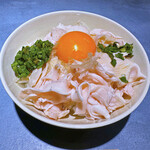 うずとかみなり - まずは「なま親子丼」¥400が到着