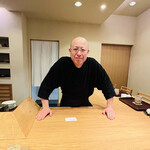 すし処 ひさ田 - ◎久田大将。いつも楽しい会にしていただき感謝です。