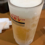 暁やきとり - 生ビール