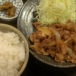 Beniton - 生姜焼きランチ(680円）
