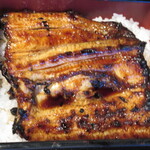炭火焼き うなぎの店 旦 - 蒲焼アップ