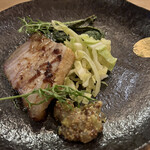 雲場亭 - とても柔らかい油の乗った豚