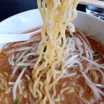 ラーメン ガキ大将 - 味噌ラーメン690円の麺リフト(2023.5.2)