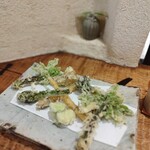 Asakusa Hirayama - 春野菜の天ぷら