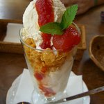 トマトのパフェ