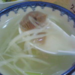 Gyutan Sumiyaki Rikyuu - 定食スープ