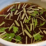 鴨と蟹 中華そば 燈 - つけ汁