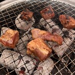 餃子・とんちゃん専門店 塚ちゃん餃子 - ハラミチャン¥450