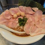Sanji - 焙煎濃厚煮干(トッピング全増し)