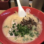 豚骨らーめん 福の軒 - 特製ラーメン580円硬め