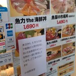 魚力食堂 ラスカ小田原店 - 期間限定のお知らせ