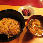 天現寺小野 - 鱧ご飯と赤出汁