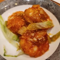 横浜中華街 北京飯店 - エビチリ