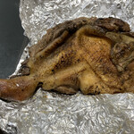 福鶏 - 鶏モモ骨付き1本焼き１５００円　約４００ｇ