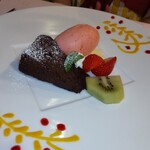 オーベルジュ オーパヴィラージュ - ガトーショコラ