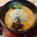 壱龍ラーメン - 汁なし担担麺の大盛り