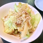 十八番 - 春キャベツの辛子和え